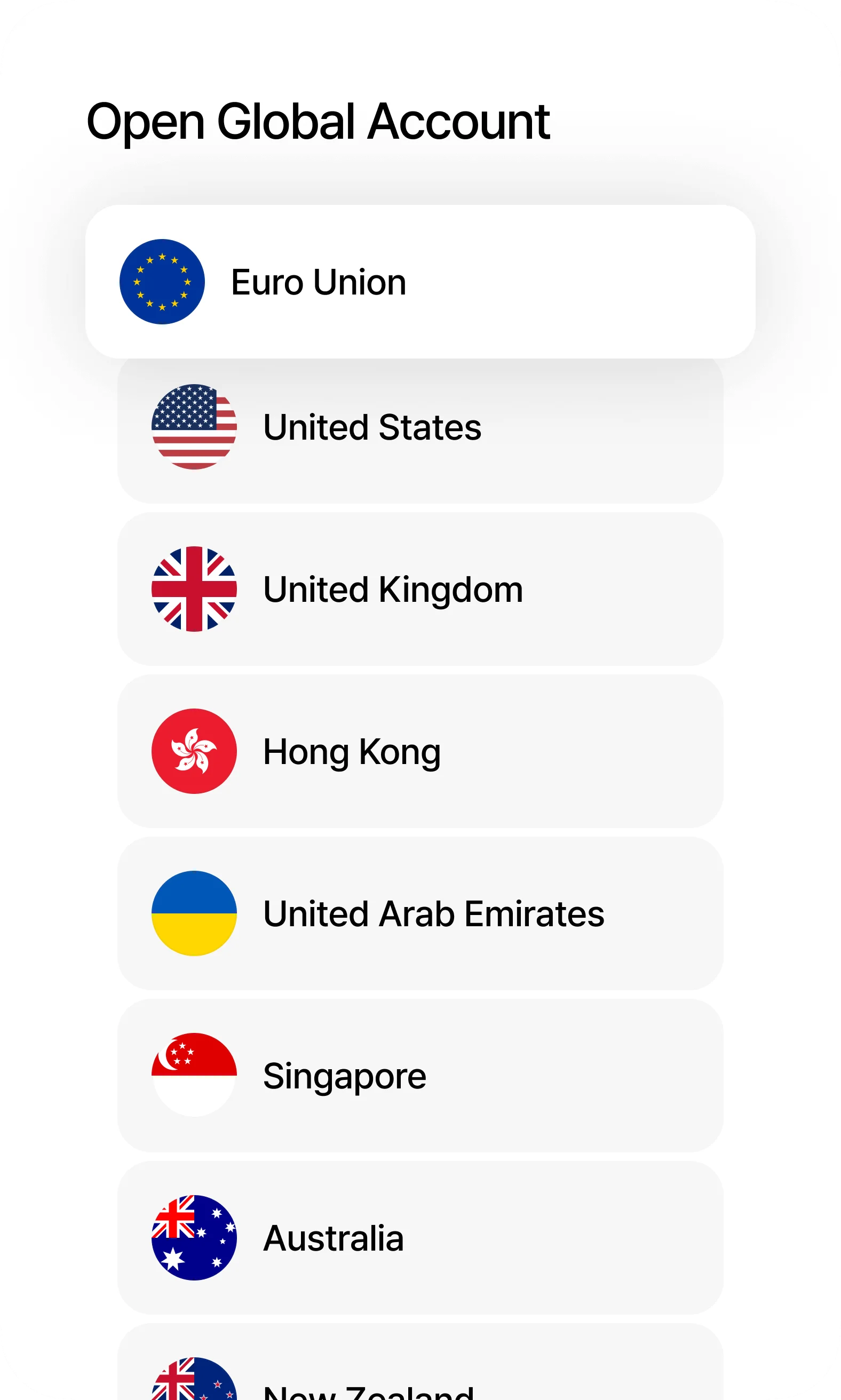 Payment feature screenshot
